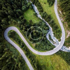 spiral road