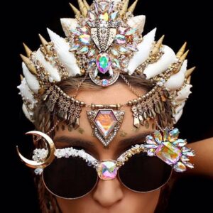 Mermaid crowns are definitely the new flower crowns