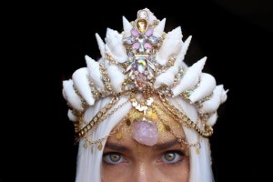 Mermaid crowns are definitely the new flower crowns