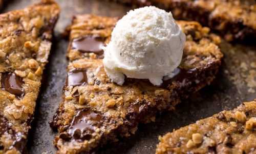Brown Butter Espresso Toffee Blondies